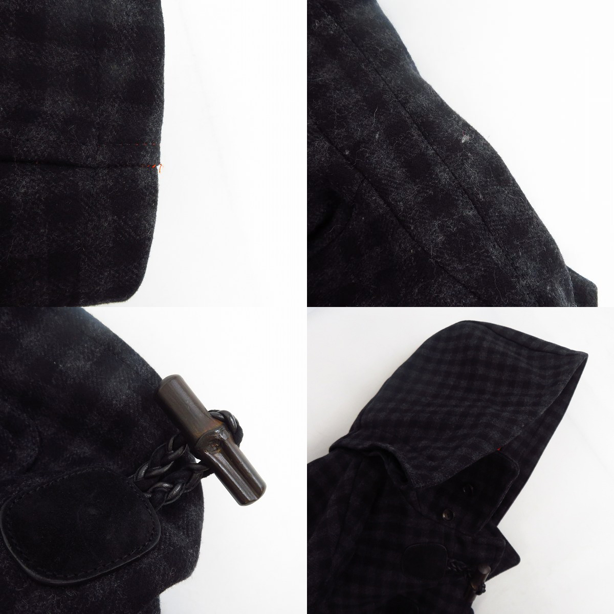 GUCCI ダッフルコート GUCCI - GUCCI グッチ ダッフルコート 52(XXL位) 赤 【古着