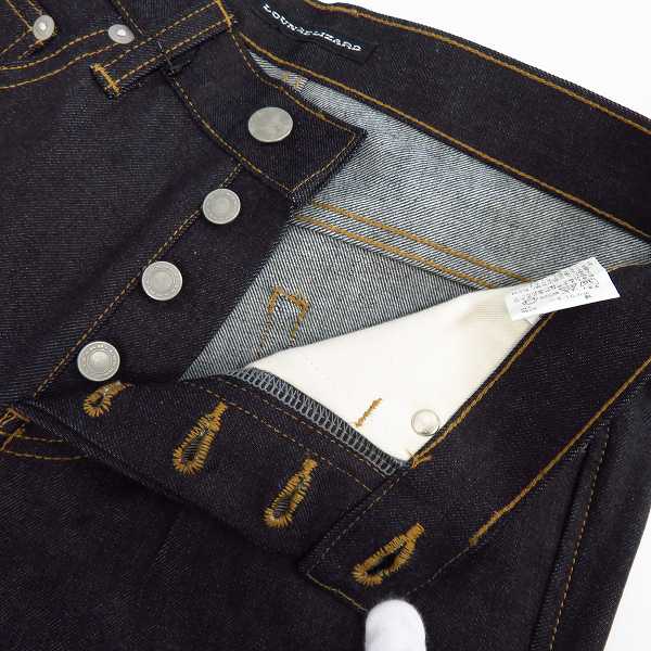 実際に弊社で買取させて頂いた【未使用】LOUNGE LIZARD/ラウンジリザード デニム パンツ インディゴ No.6616/1の画像 5枚目