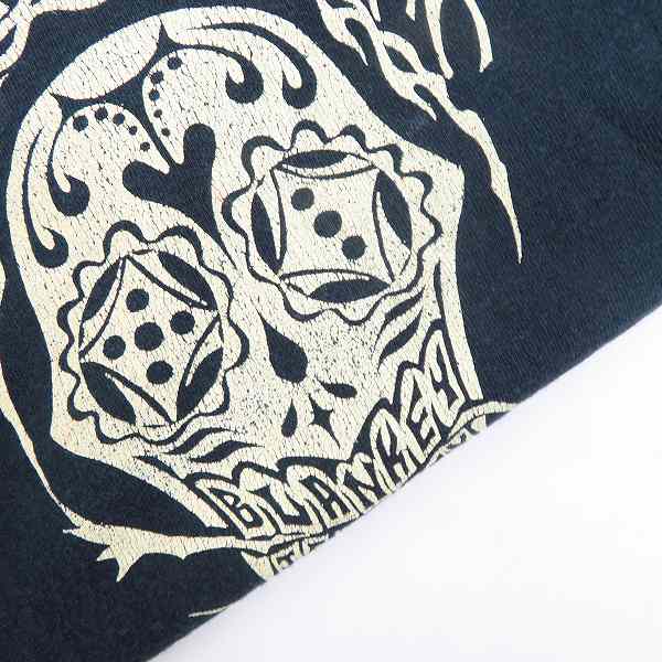 実際に弊社で買取させて頂いたCELT&COBRA/ケルト&コブラ ブランキージェットシティ スカルTシャツ Sの画像 5枚目