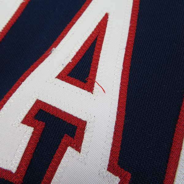 実際に弊社で買取させて頂いたMajestic/マジェスティック インディアンス 復刻ユニフォーム サイズモア＃24/44の画像 8枚目