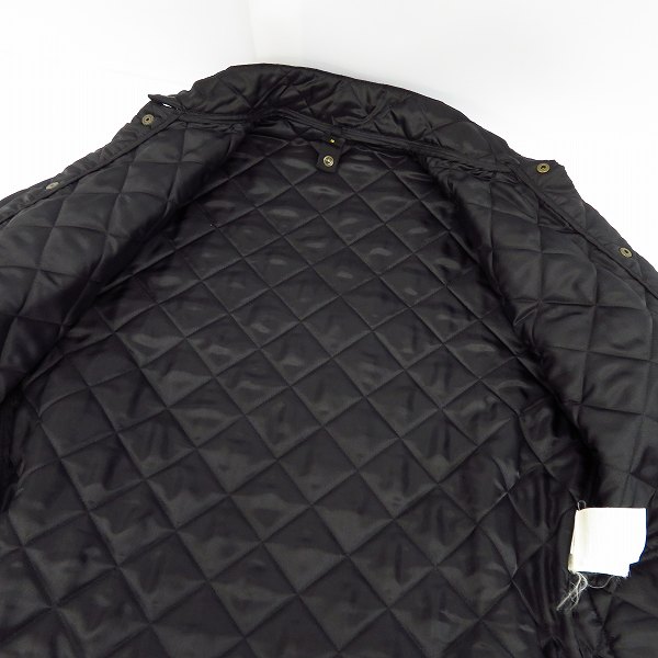 実際に弊社で買取させて頂いたBelstaff/ベルスタッフ VALTHERM キルティング モーターサイクルジャケット Sの画像 5枚目