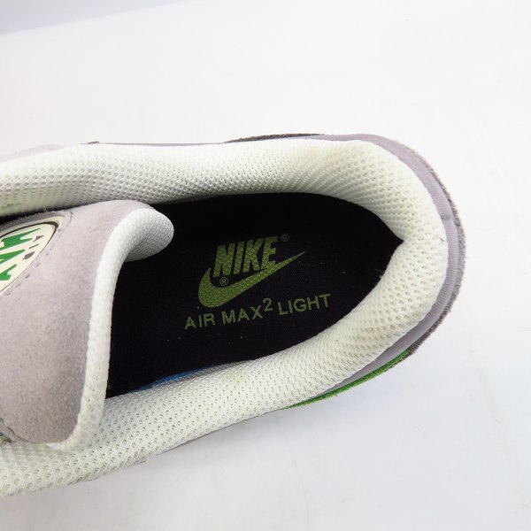 実際に弊社で買取させて頂いたNIKE/ナイキ AIRMAX2 LIGHT LX/エアマックス アトモスフィア CI1672-001 27.5cmの画像 4枚目