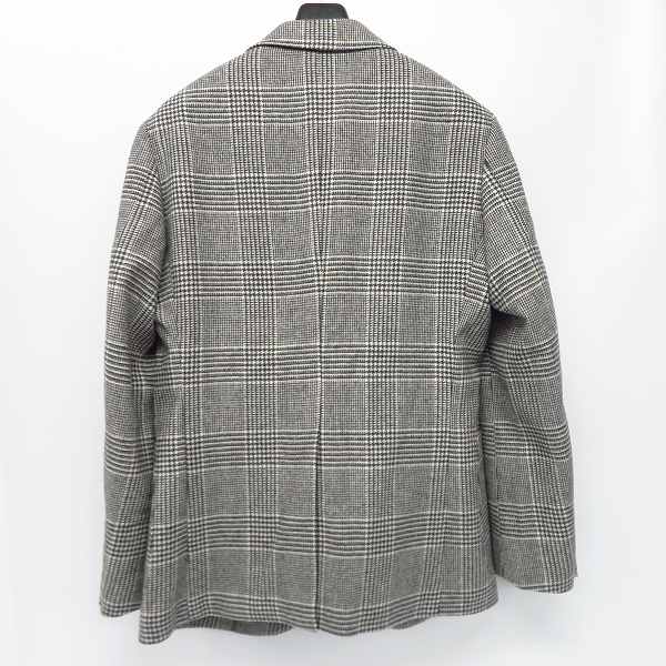 実際に弊社で買取させて頂いた【未使用】URBAN RESEARCH DOORS/アーバン リサーチ ドアーズ ウール チェック柄 ジャケット/44の画像 1枚目