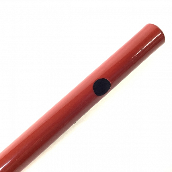 実際に弊社で買取させて頂いた篠笛 立平 赤笛 雲形 調律笛 八本調子 和楽器の画像 2枚目