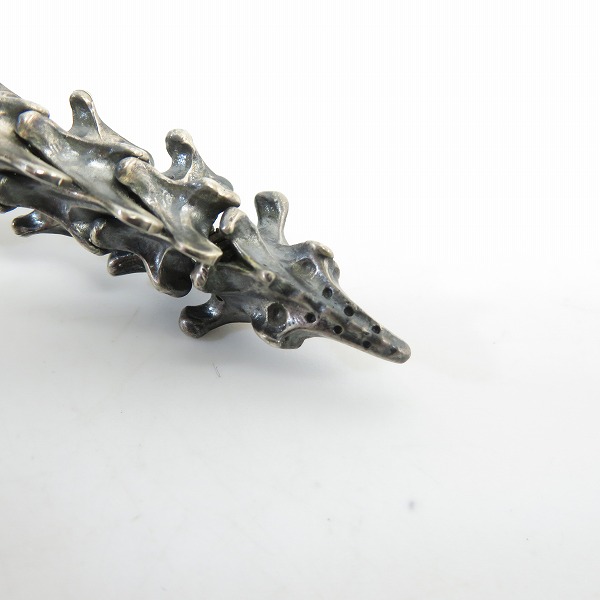 実際に弊社で買取させて頂いたLegio Made/レギオメイド new back bone/ニューバックボーンリング ペンダント カスタムの画像 6枚目