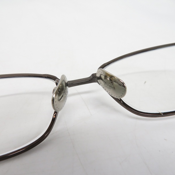 実際に弊社で買取させて頂いた999.9/フォーナインズ メタルフレーム アイウェア/メガネフレーム S-911Tの画像 4枚目