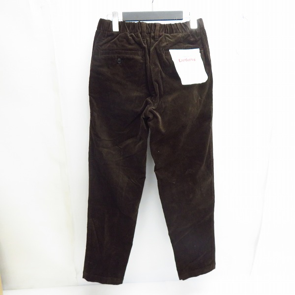 実際に弊社で買取させて頂いた【未使用】URBAN RESEARCH DOORS/アーバンリサーチドアーズ コーデュロイ テーパードトラウザー 36の画像 1枚目