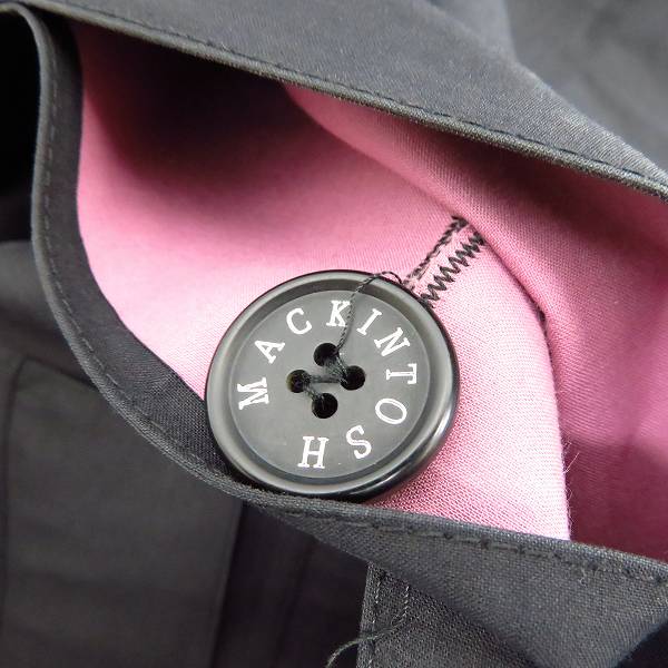 実際に弊社で買取させて頂いたMACKINTOSH/マッキントッシュ ステンカラーコート Lの画像 5枚目