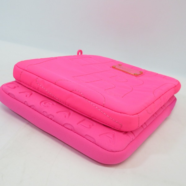 実際に弊社で買取させて頂いた【未使用】MARC BY MARC JACOBS/マークバイマークジェイコブス PC タブレットケース ピンク/2点セットの画像 2枚目
