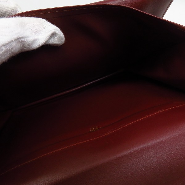 実際に弊社で買取させて頂いたCartier/カルティエ マストライン レザー クラッチバッグの画像 4枚目