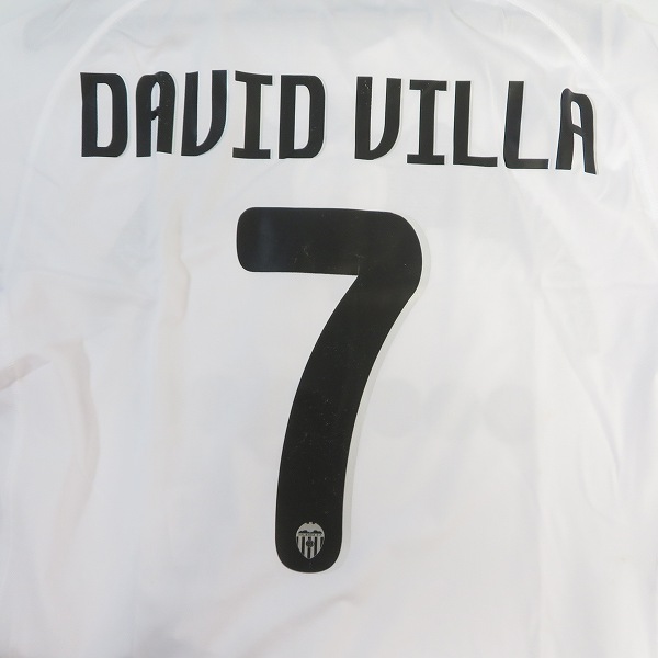 実際に弊社で買取させて頂いたKappa/カッパ バレンシアCF 09/10 90周年記念 ユニフォーム サード 半袖 KFMB7B82K/XLの画像 7枚目