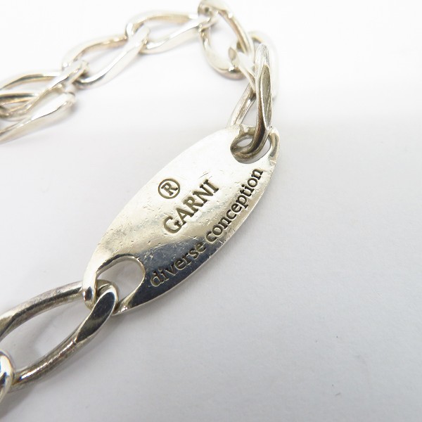 実際に弊社で買取させて頂いたGARNI/ガルニ シルバーブレスレットの画像 5枚目