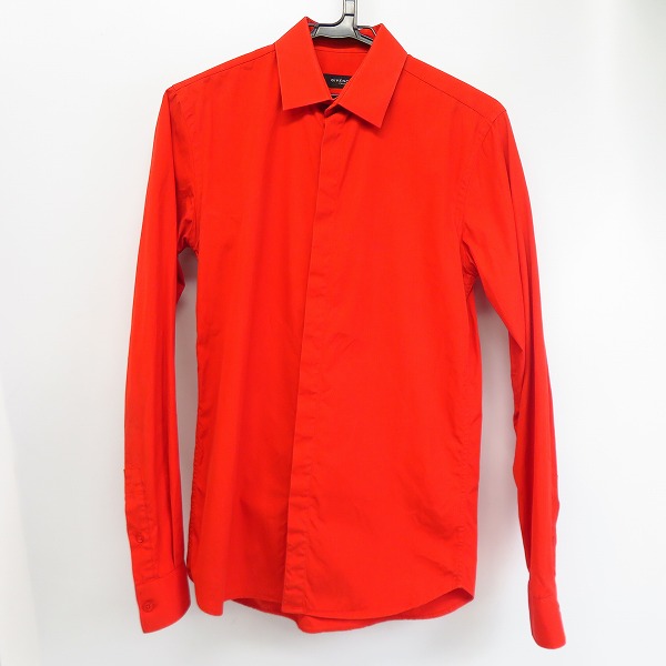 実際に弊社で買取させて頂いたGIVENCHY/ジバンシィ 比翼長袖ドレスシャツ プレーン 37