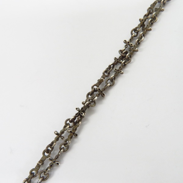 実際に弊社で買取させて頂いたLoree Rodkin/ローリーロドキン ゴシッククロスペンダント ブラックストーン ノーブランドチェーン付の画像 3枚目