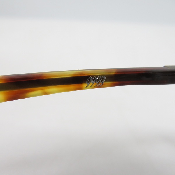 実際に弊社で買取させて頂いた999.9/フォーナインズ ミックスフレーム アイウェア/メガネフレーム M-46の画像 2枚目