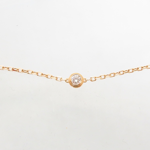 実際に弊社で買取させて頂いたCartier/カルティエ ディアマン ピンクゴールド/Au750 1Pダイヤ/SM ブレスレットの画像 2枚目