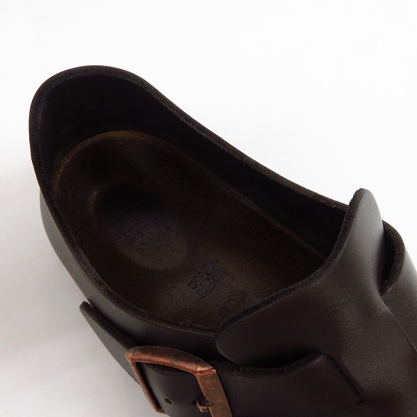 実際に弊社で買取させて頂いたBIRKENSTOCK/ビルケンシュトック LONDON/ロンドン レザーシューズ  26の画像 4枚目