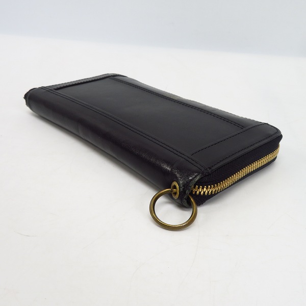 実際に弊社で買取させて頂いたmaster-piece/マスターピース FLAT 長財布 ブラック/223790の画像 2枚目