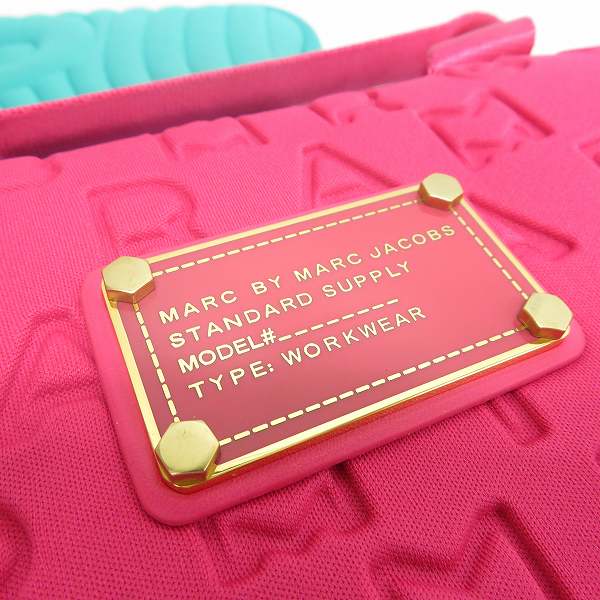 実際に弊社で買取させて頂いた【未使用】MARC BY MARC JACOBS/マークバイマークジェイコブス PCケース/ブリーフケース M6131021/M0004988 2点セットの画像 3枚目