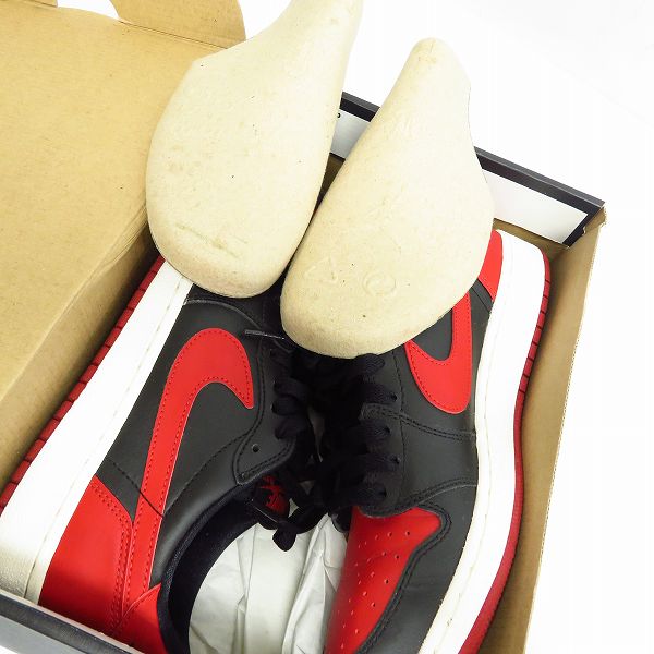 実際に弊社で買取させて頂いたNIKE/ナイキ AIR JORDAN 1 RETRO LOW OG BG エアジョーダン 709999-001 25.0cmの画像 7枚目