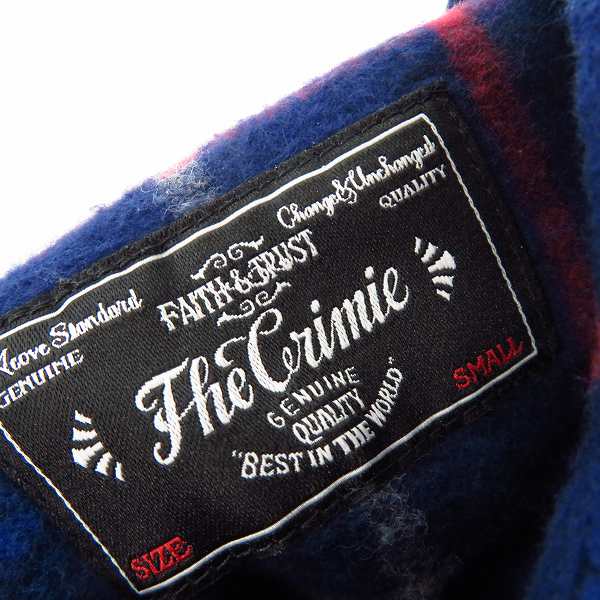 実際に弊社で買取させて頂いた【未使用】THE CRIMIE/クライミー 13aw MOOREHEAD/チェック 長袖シャツ C1C5-SH14 size：Sの画像 2枚目