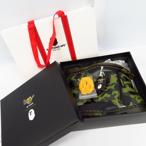 Dr. Martens×A BATHING APE/ドクターマーチン×エイプ1460 1st Camo ZIP 