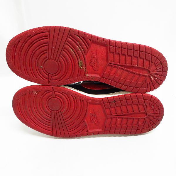 実際に弊社で買取させて頂いたNIKE/ナイキ AIR JORDAN 1 RETRO LOW OG BG エアジョーダン 709999-001 25.0cmの画像 2枚目