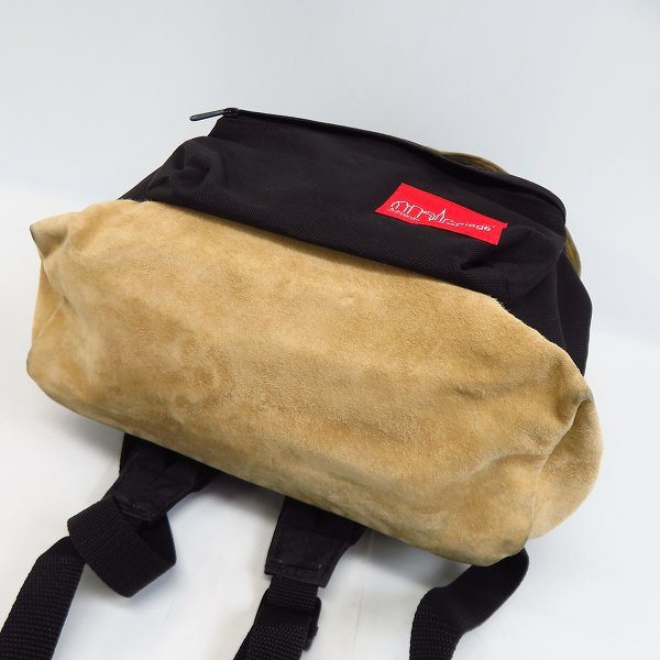 実際に弊社で買取させて頂いたManhattan Portage/マンハッタンポーテージ CORDURAナイロン×スエード リュック/バックパック の画像 2枚目