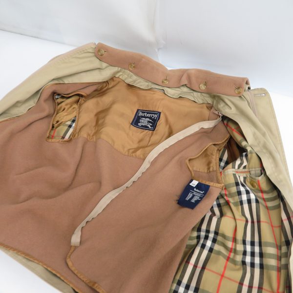実際に弊社で買取させて頂いたBURBERRY'S/バーバリーズ ノバチェック ライナー付 ハリントンジャケット 34の画像 5枚目