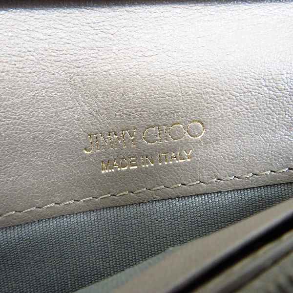 実際に弊社で買取させて頂いたJIMMY CHOO/ジミーチュウ スタースタッズ 二つ折り財布の画像 6枚目