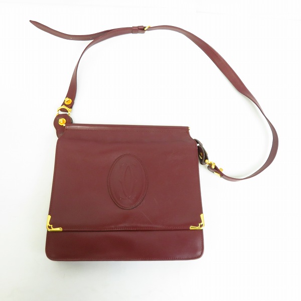 実際に弊社で買取させて頂いたCartie/ カルティエ マストライン レザー ショルダーバッグ 