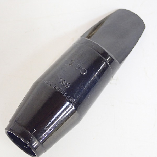 実際に弊社で買取させて頂いたSELMER/セルマー アルトサックス用 S90 180 マウスピース リガチャー/キャップ付き の画像 1枚目