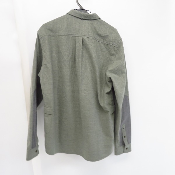 実際に弊社で買取させて頂いたDESCENDANT OF THIEVES/ディセンダント オブ シーブス 肘切替し ボタンシャツ size：XLの画像 1枚目