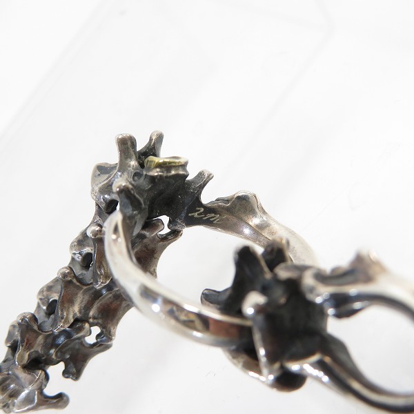 実際に弊社で買取させて頂いたLegio Made/レギオメイド new back bone/ニューバックボーンリング ペンダント カスタムの画像 7枚目