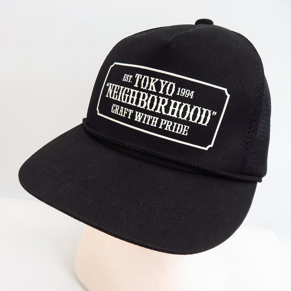 NEIGHBORHOOD/ネイバーフッド TRUCKER EC-CAP スナップバック メッシュ