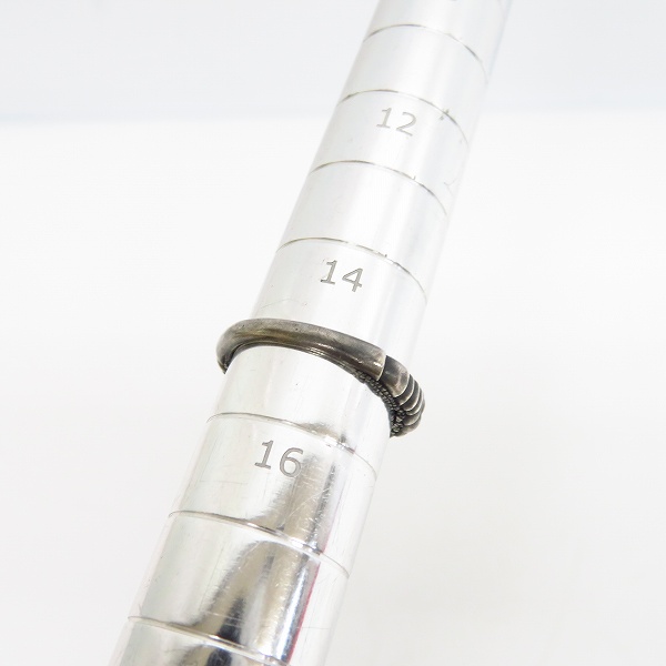 実際に弊社で買取させて頂いた【ギャラ付き】Bloody Mary/ブラッディマリー avis/アヴィス リング S 15号 の画像 7枚目