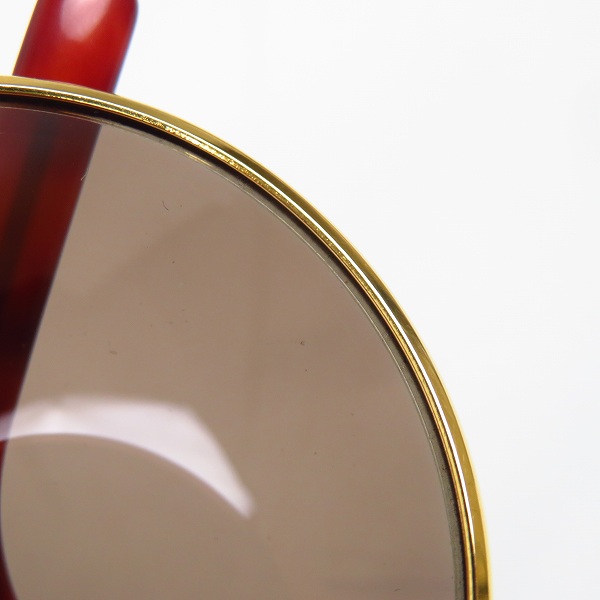 実際に弊社で買取させて頂いたJEAN PAUL GAULTIER/ジャンポール・ゴルチエ Protection サングラス/ゴールドカラー 56-5105の画像 8枚目