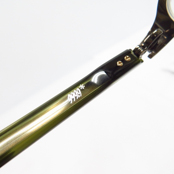 実際に弊社で買取させて頂いた999.9/フォーナインズ 眼鏡/メガネフレーム/アイウェア 18-19年モデル S-370Tの画像 5枚目