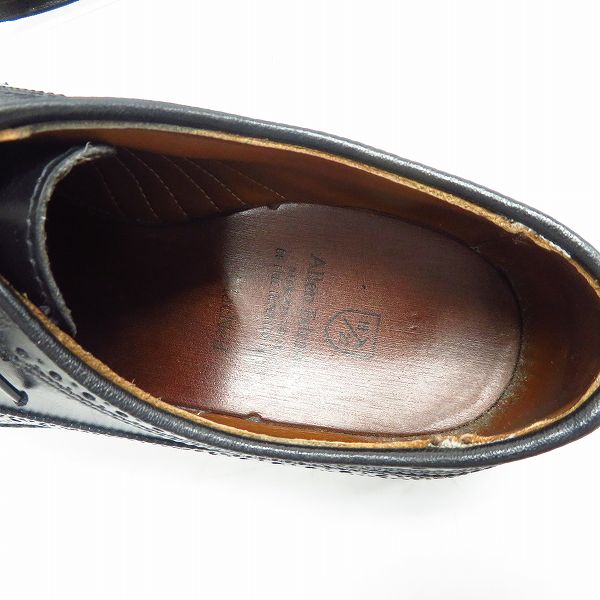 実際に弊社で買取させて頂いたALLEN EDMONDS/アレンエドモンズ ウィングチップ 37890 7.5Dの画像 4枚目