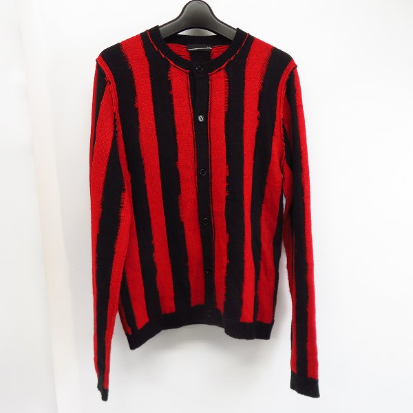 実際に弊社で買取させて頂いたLAD MUSICIAN/ラッドミュージシャン ストライプ柄カーディガン 2206-004/44