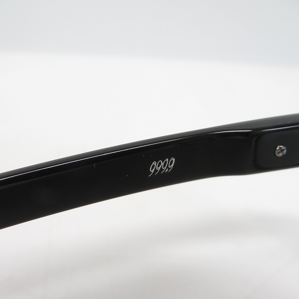 実際に弊社で買取させて頂いた999.9/フォーナインズ ウェリントン型 アイウェア/メガネフレーム NPM-88の画像 2枚目