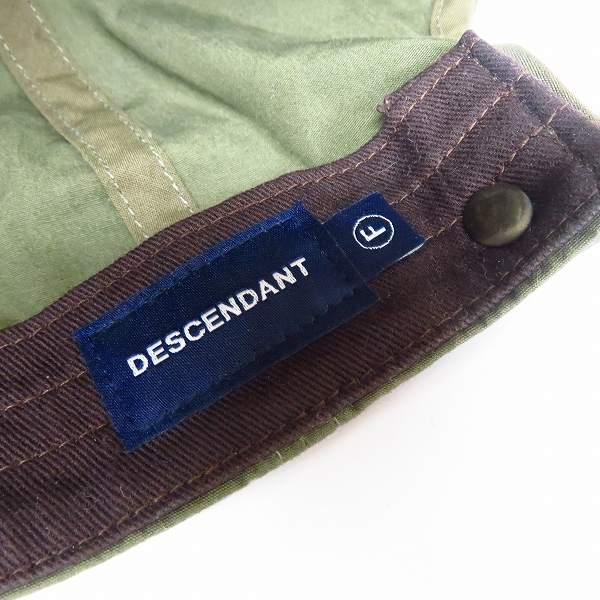 実際に弊社で買取させて頂いたDESCENDANT/ディセンダント コーデュロイキャップの画像 5枚目