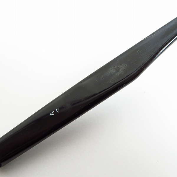 実際に弊社で買取させて頂いた999.9/フォーナインズ ウェリントン 度入り 眼鏡/メガネフレームの画像 5枚目