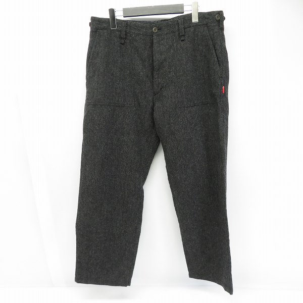 WTAPS/ダブルタップス ウールパンツ グレー系 SPDT-PT-M04/Lの