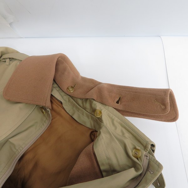 実際に弊社で買取させて頂いたBURBERRY'S/バーバリーズ ノバチェック ライナー付 ハリントンジャケット 34の画像 6枚目