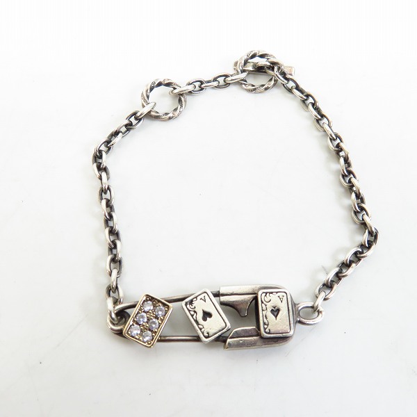 実際に弊社で買取させて頂いたFAL/エフエーエル OMCランダムカードアーミングピン ブレスレットの画像 1枚目