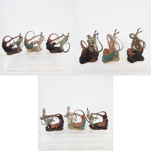 実際に弊社で買取させて頂いたメガハウス アートワークス コレクション 開田裕治 第2弾 ウルトラQ/ウルトラセブン 等 フィギュア 6点セットの画像 2枚目