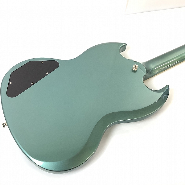 実際に弊社で買取させて頂いた★Epiphone by Gibson/エピフォン SG Special P-90 Kalamazooヘッド Faded Pelham Blue エレキギター ソフトケース付きの画像 5枚目