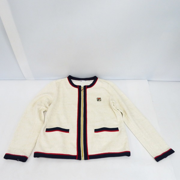 実際に弊社で買取させて頂いた【おまとめ5点】FILA/フィラ レディース スウェットパーカー/トラックジャケット/ブルゾン等 size：L/LLの画像 3枚目