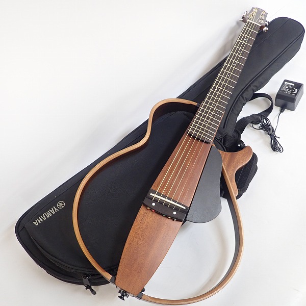 サイレントギターSLG200S NT（YAMAHA）ACアダプター付き